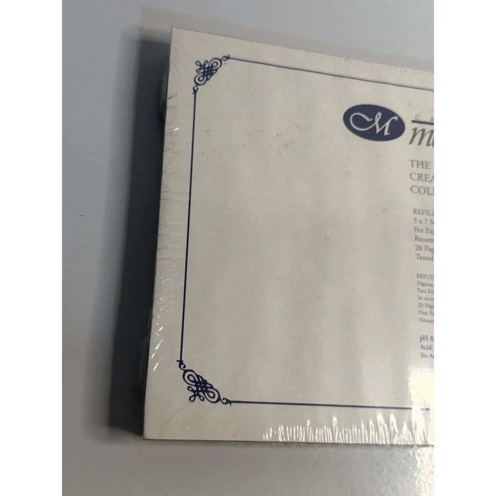 Creative‎ Memories Scrapbook Refill Pages White 5x7 RCM-5S Acid Free 10 Sheets